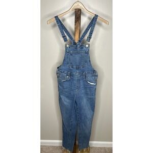 Universal Thread Goods Co Women's Bib Overalls Stretch Denim Size 0/25 R